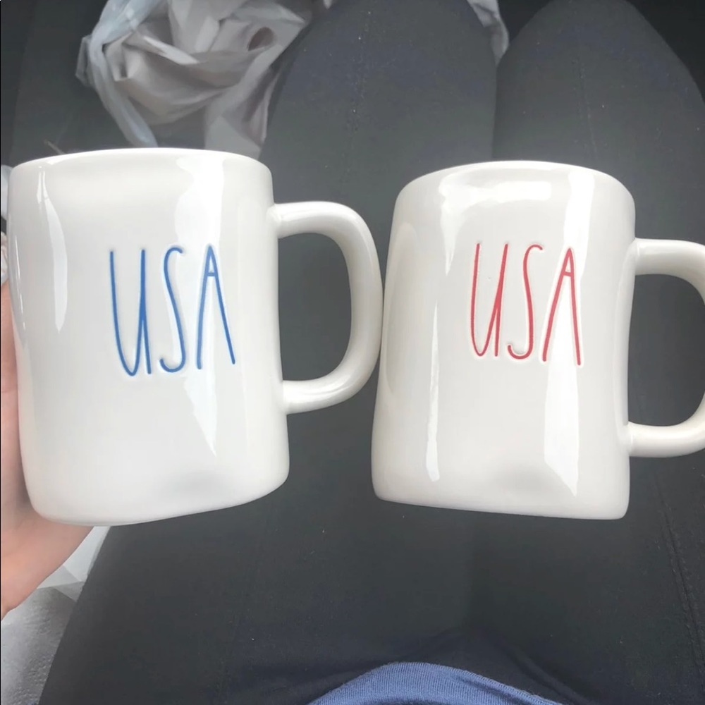 Rae Dunn USA mugs